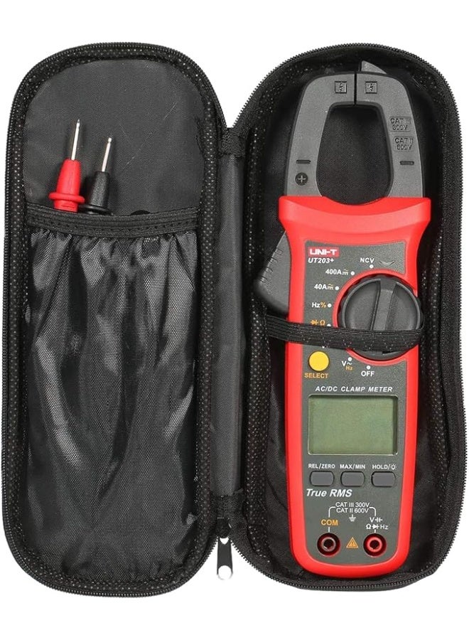 UNI-T UT203+ Digital Clamp Meter AC/DC – Professional Current Clamp Multimeter for Voltage, Current, Resistance & Continuity – High Accuracy Electrical Testing Tool - Image 3
